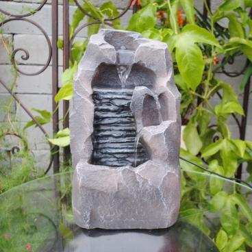 feng shui import Rockery LED Indoor Water Fountain