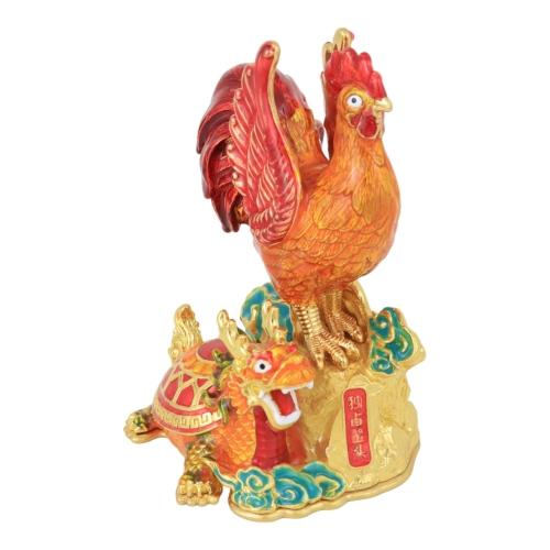 feng shui import Rooster with Dragon Tortoise