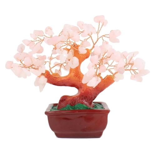 Feng Shui Import Rose Quartz Tree