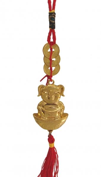 feng shui import Shining Gold Pig Charm