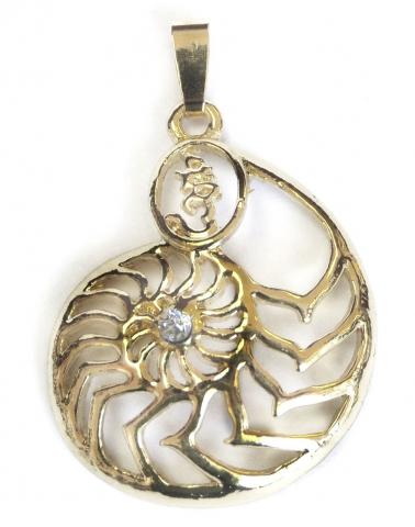 feng shui import Snail Shell Protection Pendant