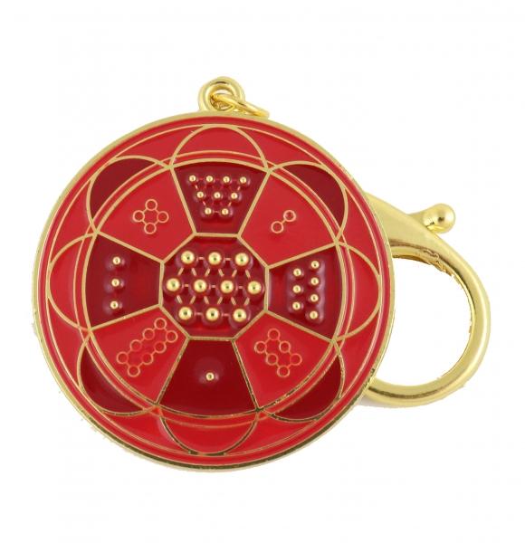 feng shui import Sum of Ten Amulet Keychain