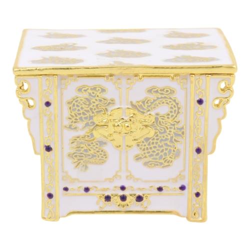 Feng Shui Import Treasure Chest With Double Dragon
