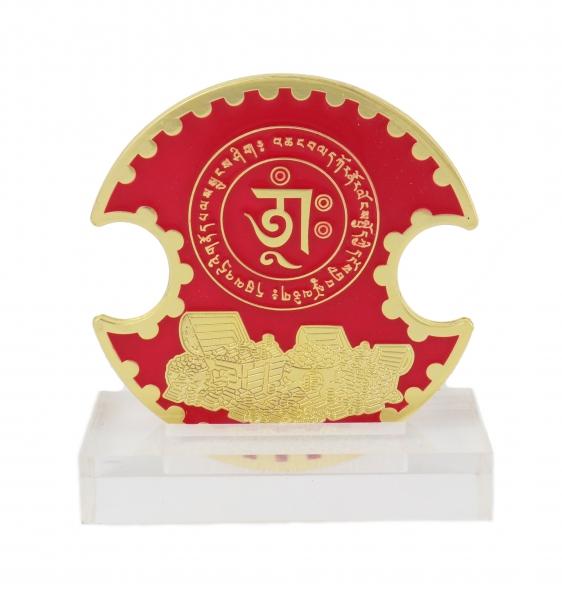 Feng Shui Import Wealth Lock Plaque