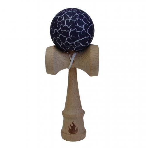 feng shui import White/Dark Purple Crackle Kendama