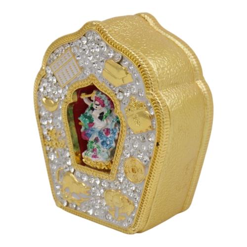 Feng Shui Import White Dzambhala GAU For Wealth