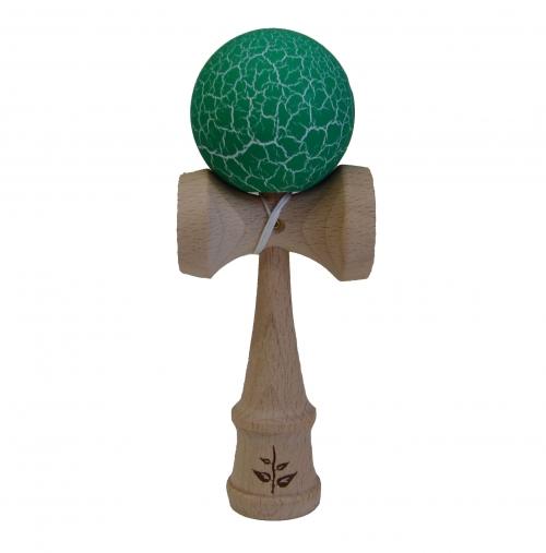 feng shui import White/Green Crackle Kendama