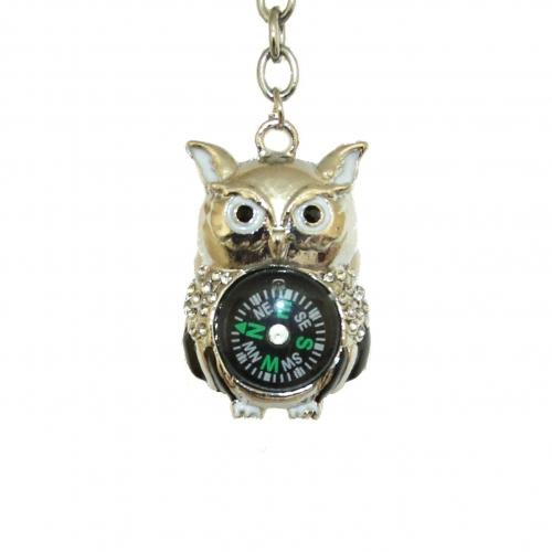 feng shui import Wise Owl Compass Key chain