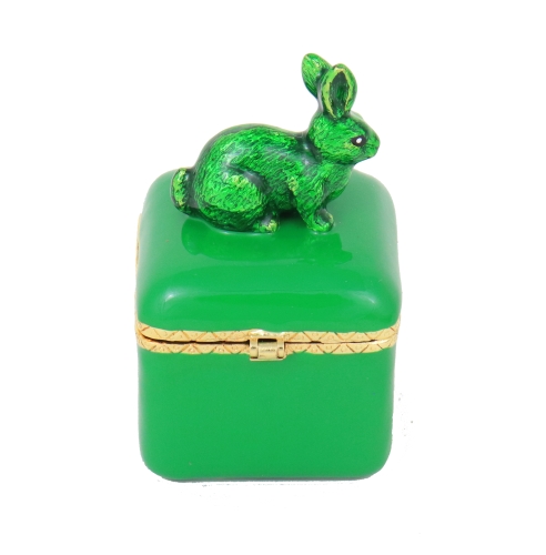 feng shui import Green Rabbit Peach Blossom Treasure Box