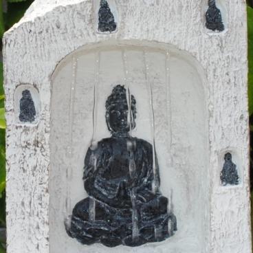 Feng Shui Import LED Buddha Indoor Tabletop Fountain