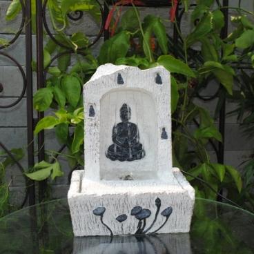 feng shui import LED Buddha Indoor Tabletop Fountain