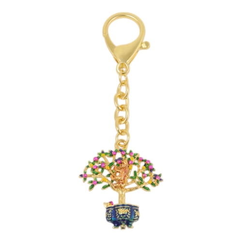 Feng Shui Import Peach Tree With Magic Monkey Amulet