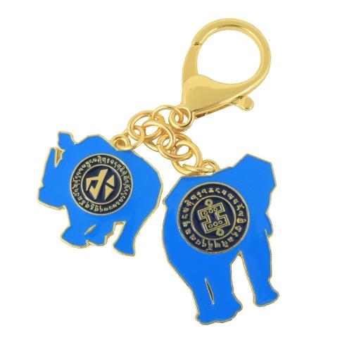 Feng Shui Import Royal Elephant & Cosmic Rhino Amulet