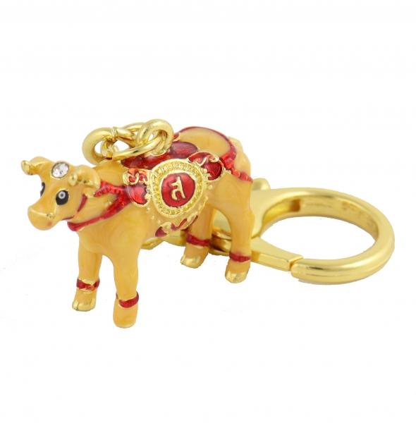 feng shui import Sacred Resource Cow Amulet Keychain