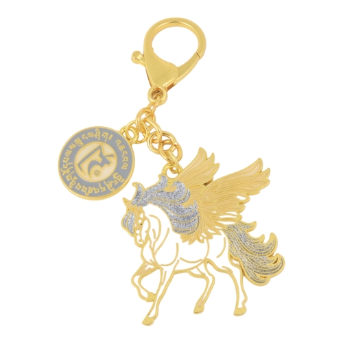 feng shui import Sky Unicorn With Spirit Essence Amulet Keychain