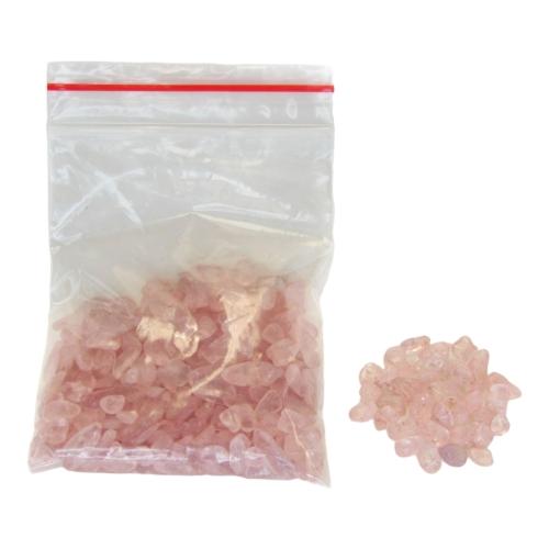 feng shui import Small Rose Quartz Tumbled Chip Crushed Stones