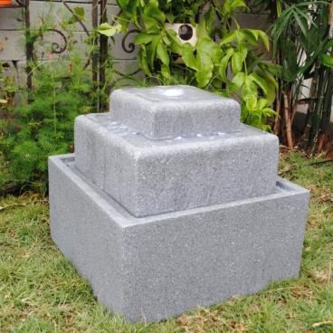 feng shui import Square Shape Fountain with LED Lights