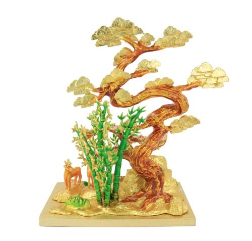 Feng Shui Import Three Friends Of Winter With Deers