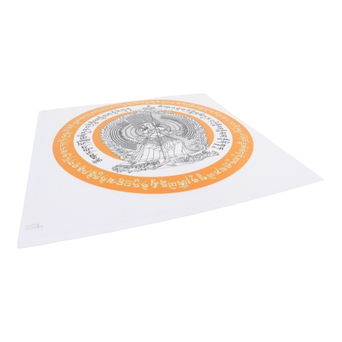 Feng Shui Import White Umbrella Goddess Window Sticker