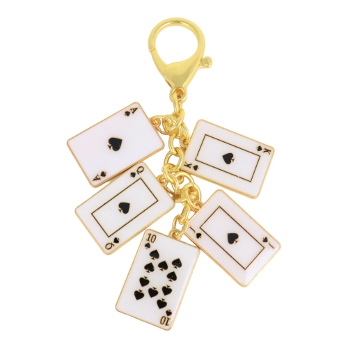 Feng Shui Import Winning Cards Windfall Amulet Keychain