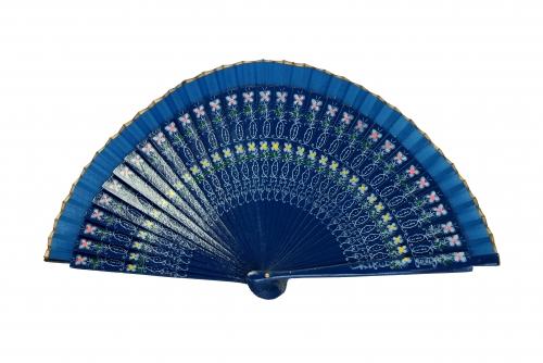 Feng Shui Import Wooden Hand Fan With Cloth On The Edge