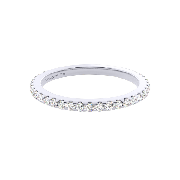 fenton The Eternity Diamond 18K White Gold Ring