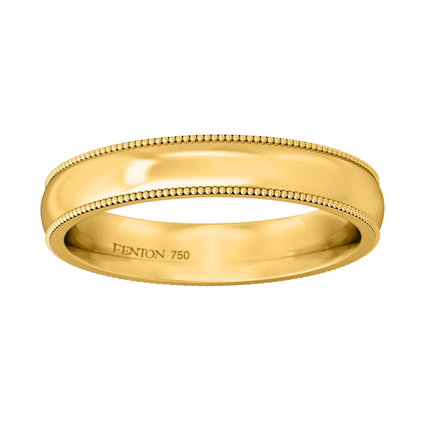 Fenton The Milgrain Band 18K Yellow Gold