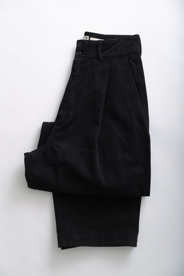 fera BRITISH WORKER PANT - BLACK