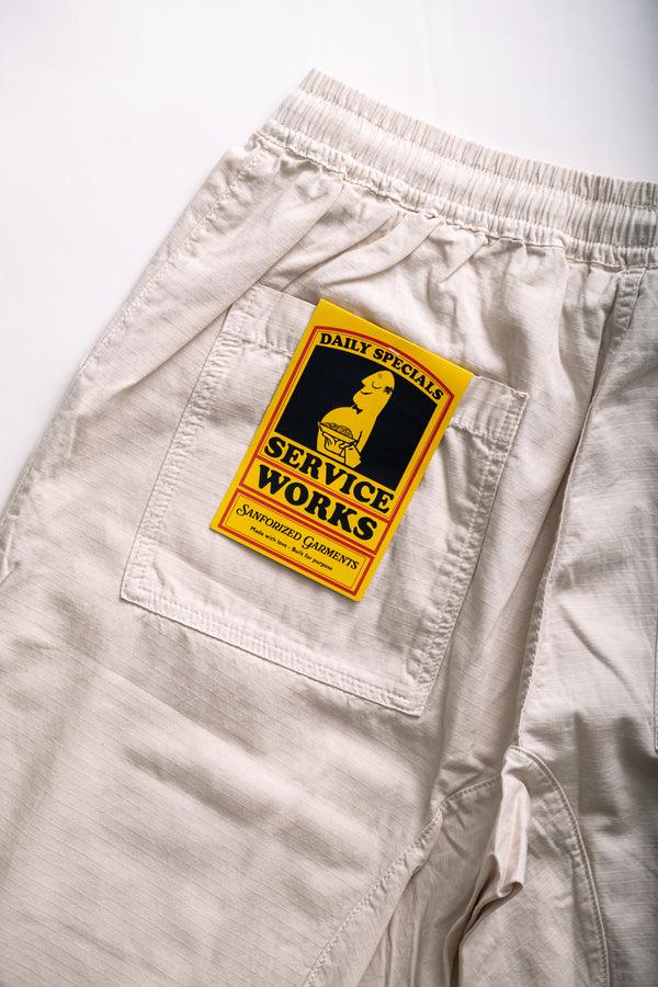 Fera CHEF PANT RIPSTOP - BONE