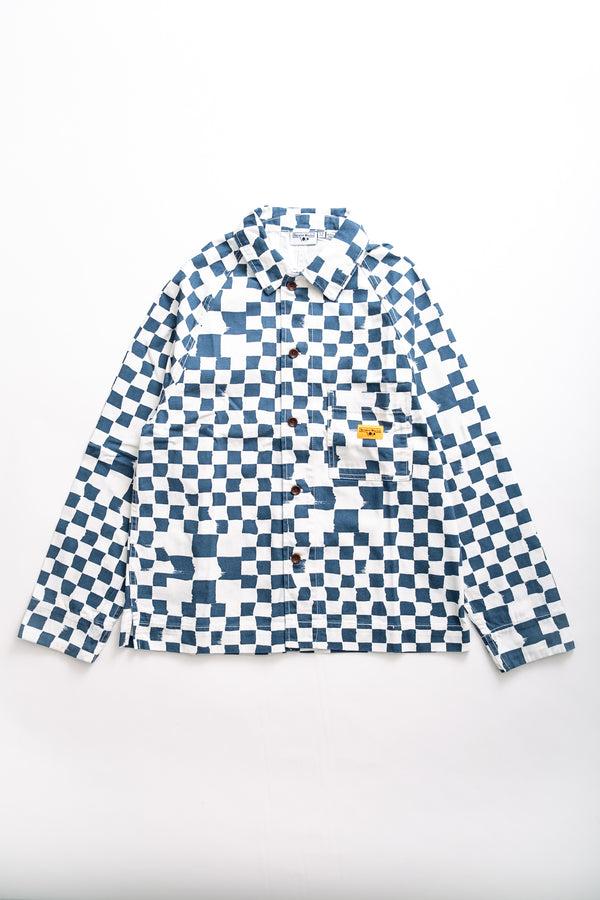 fera FRONT OF HOUSE - TEAL CHECK