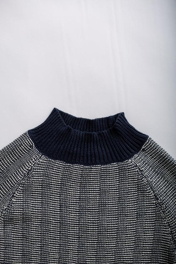 Fera HENRIETTA TOP - NAVY/CREAM