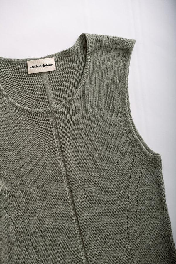 Fera HIGH GAUGE COMPACT TOP - SAGE