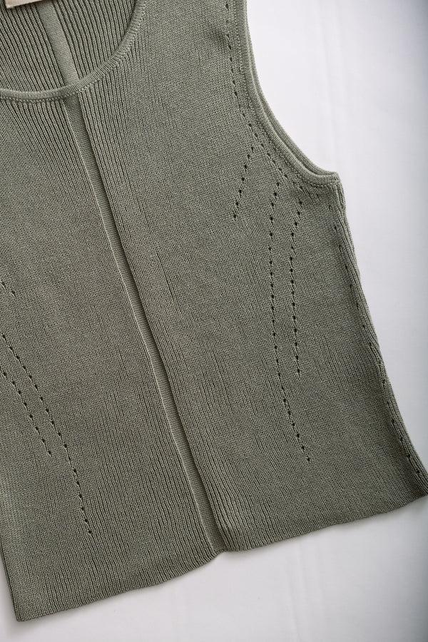 Fera HIGH GAUGE COMPACT TOP - SAGE