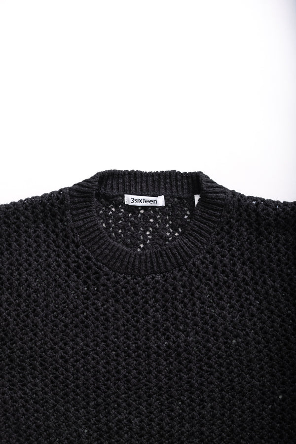 Fera KNIT T - BLACK MESH