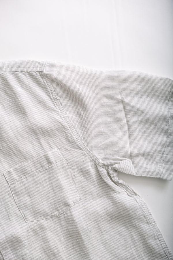 Fera LINEN STRIPE SS - GREY