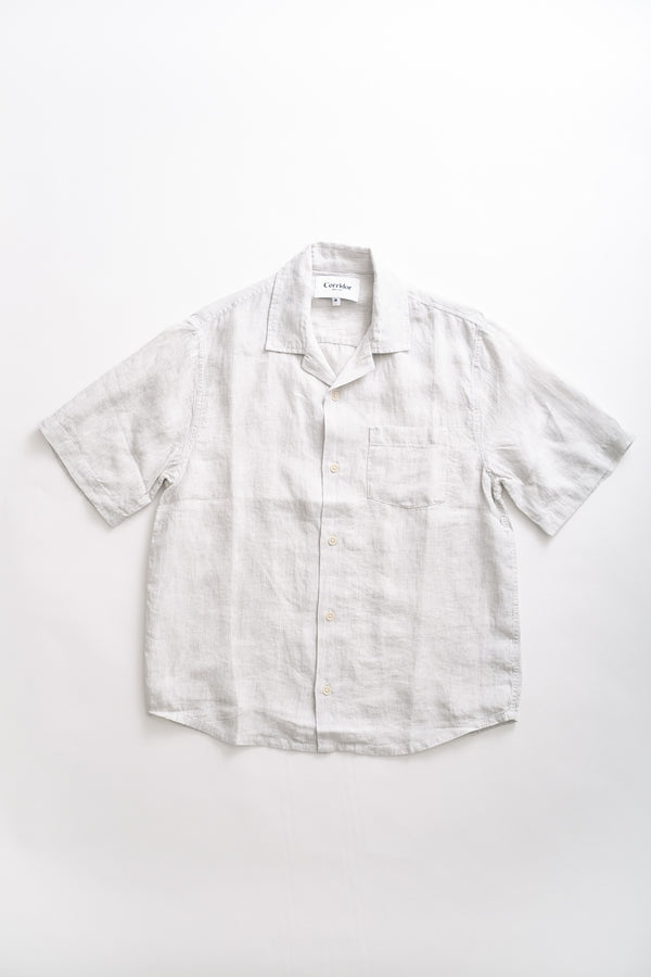 fera LINEN STRIPE SS - GREY