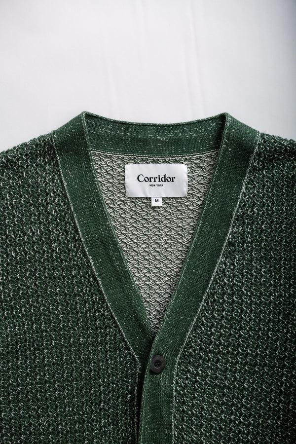 Fera MARLED CARDIGAN - GREEN