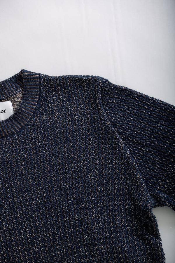 Fera MARLED CREWNECK - NAVY