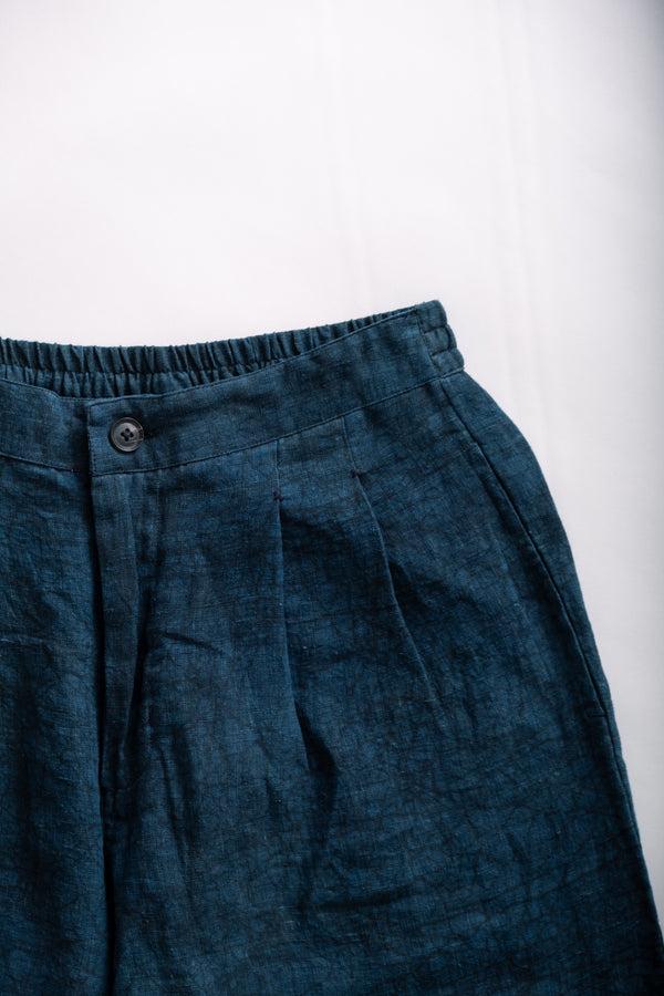 Fera WES PLEAT PANT - INDIGO