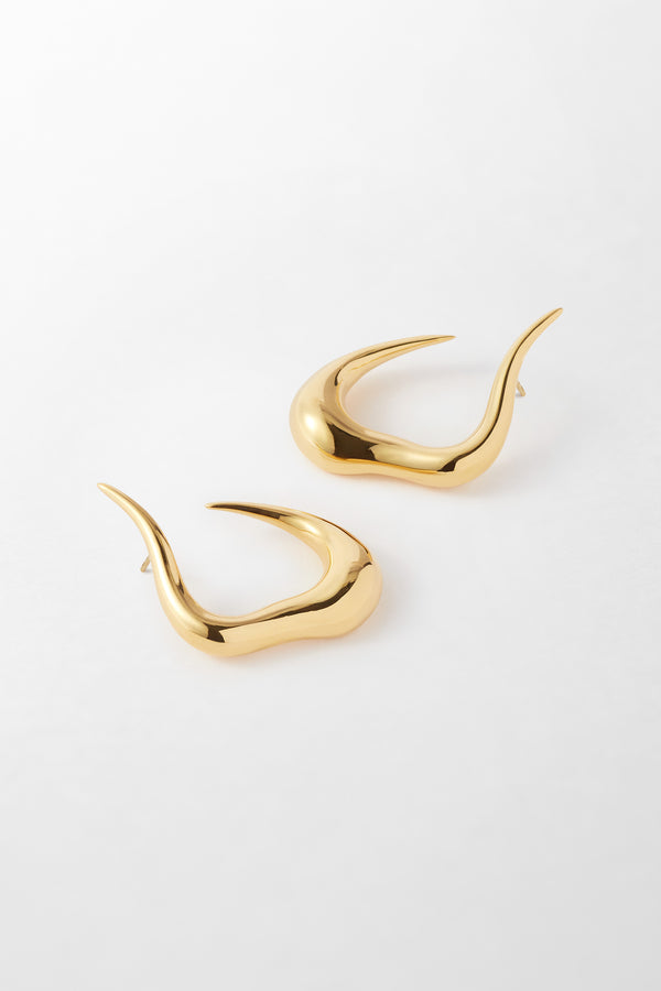 Fernando Jorge BOLD STREAM OPEN EARRINGS