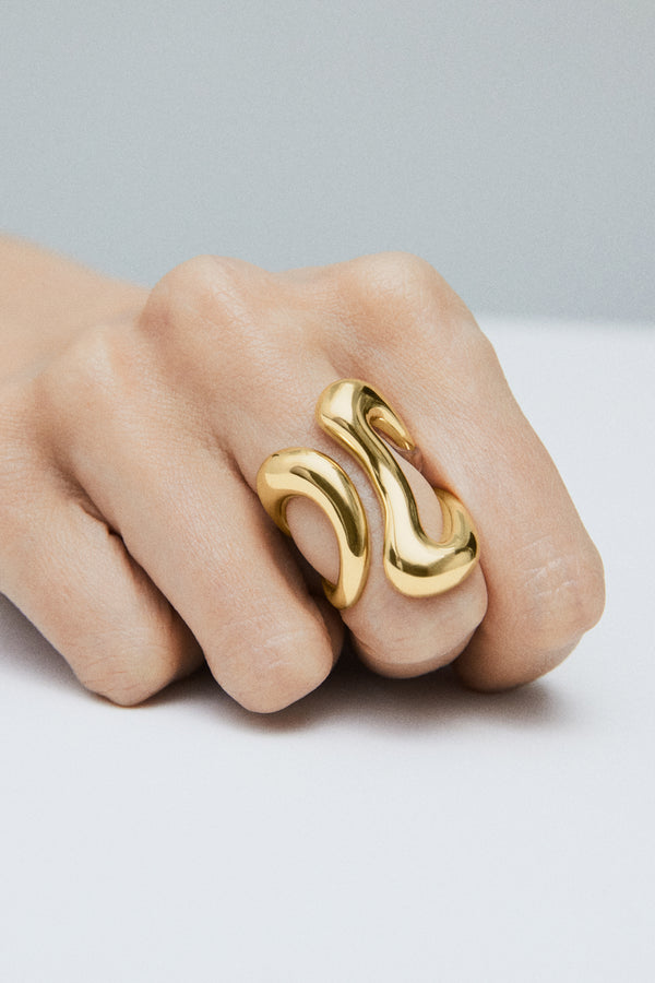 Fernando Jorge BOLD STREAM OPEN RING