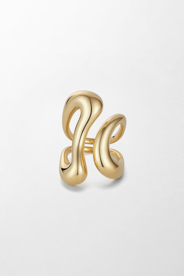 fernando jorge BOLD STREAM OPEN RING