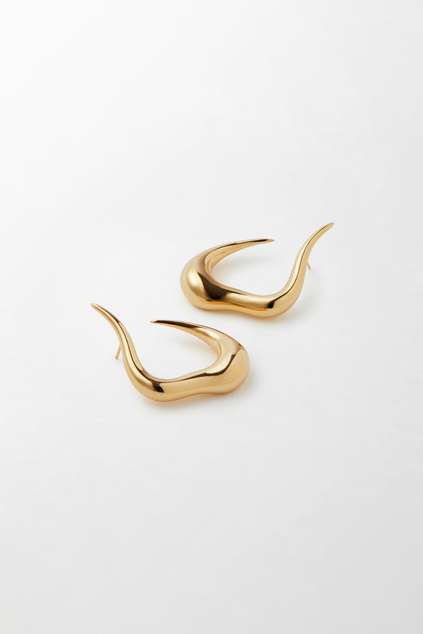 Fernando Jorge BOLD STREAM OPEN SMALL EARRINGS