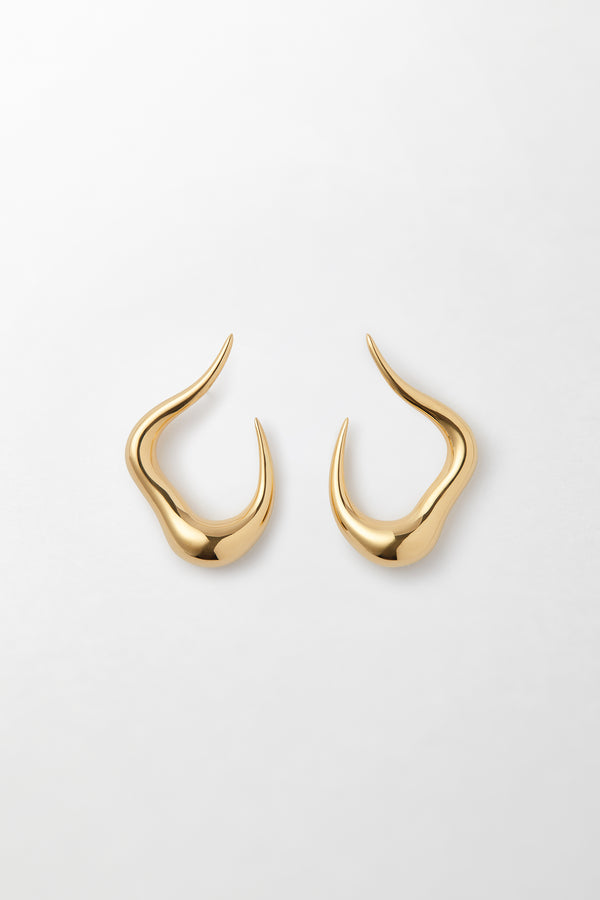 fernando jorge BOLD STREAM OPEN SMALL EARRINGS