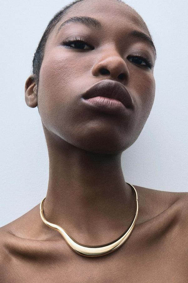 Fernando Jorge Bold Stream Wave Necklace