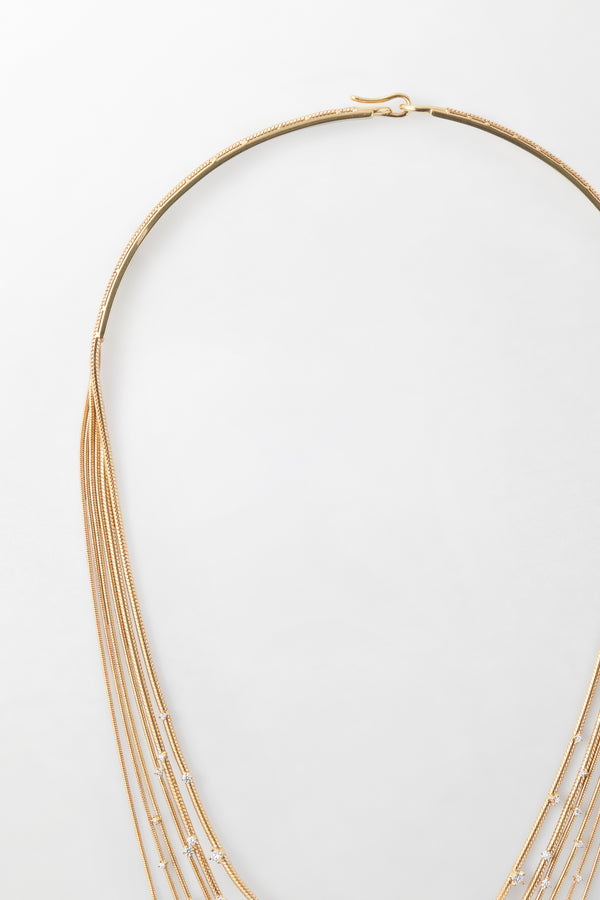 Fernando Jorge Diamonds On Multi Chain Necklace