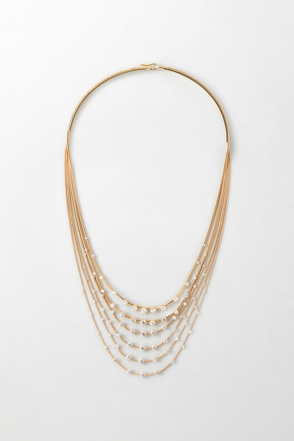 fernando jorge Diamonds on Multi Chain Necklace