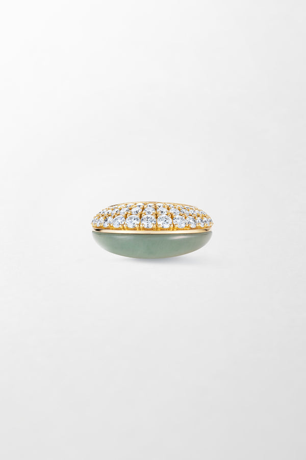 Fernando Jorge Fluid Diamonds And Stone Ring