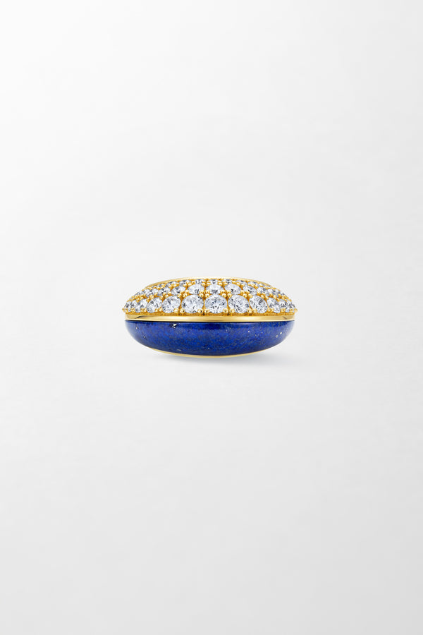 Fernando Jorge Fluid Diamonds And Stone Ring