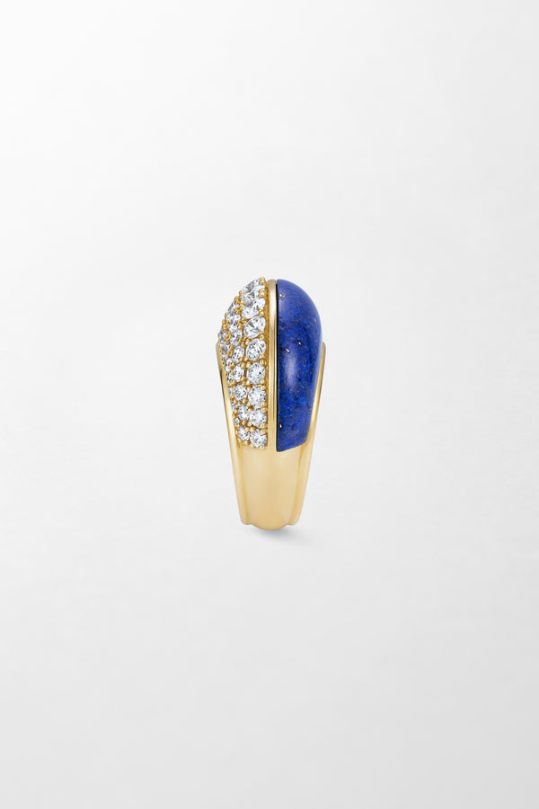 Fernando Jorge Fluid Diamonds And Stone Ring